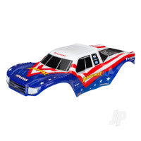 Traxxas Body, Bigfoot Red, White, & Blue, Officially Licensed replica (painted, decals applied) TRX3676