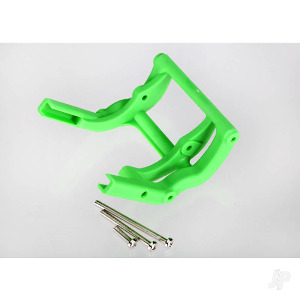 Traxxas Wheelie bar mount (1pc) / hardware (Green) TRX3677A