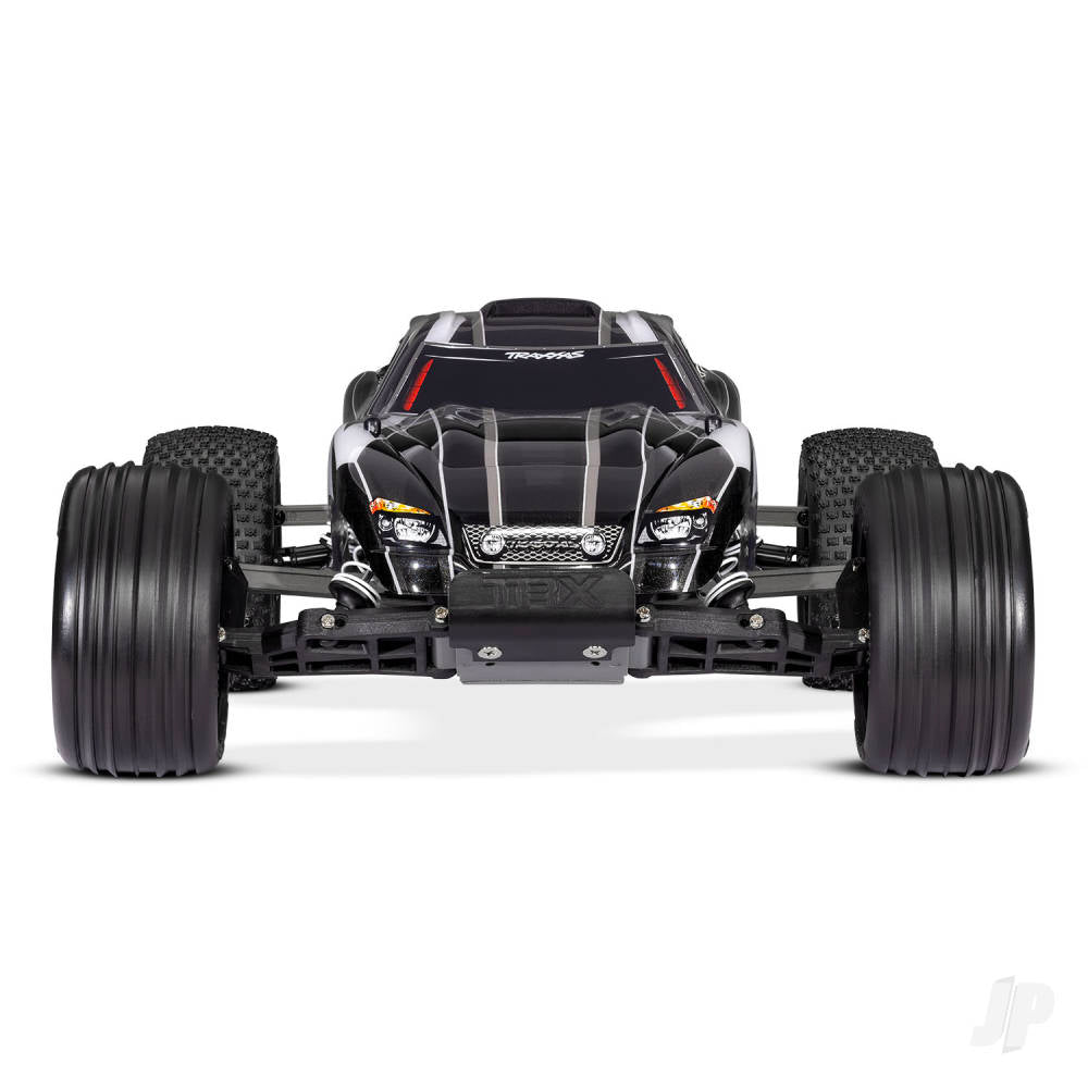 Traxxas Rustler 1:10 2WD RTR Electric Stadium Truck, Black (+ TQ 2-ch, XL- - TRX37054-8-BLK 1