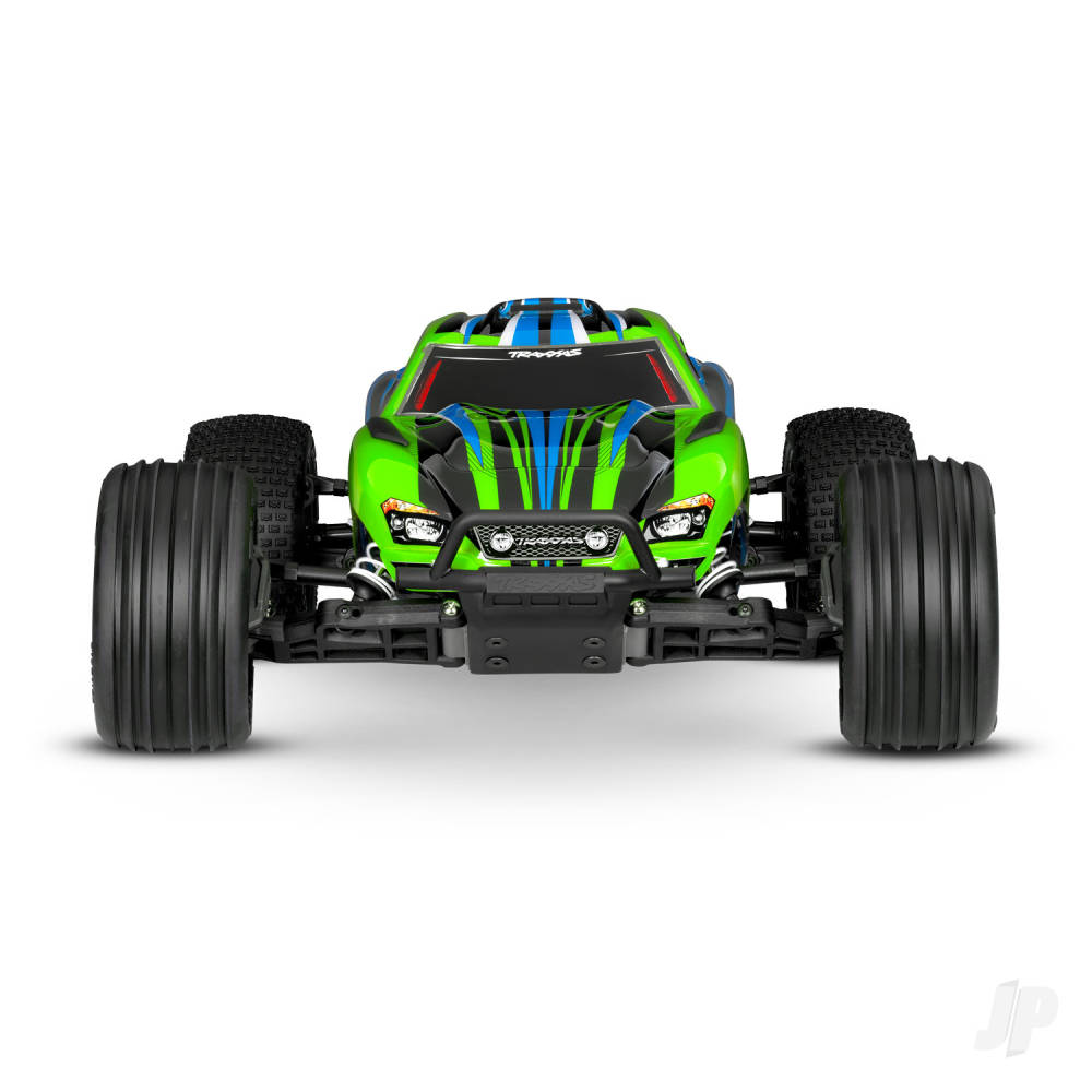 Traxxas Rustler HD 1:10 2WD RTR Electric Stadium Truck, Green (TRX37254-8-GRN)