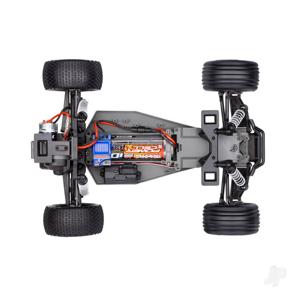 Traxxas Rustler HD 1:10 2WD RTR Electric Stadium Truck, Red (TRX37254-8-RED)