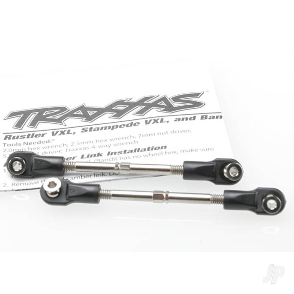 Traxxas Turnbuckles, toe link, 59mm (78mm Center to Center) (2 pcs) (assembled with rod ends and hollow balls) TRX3745