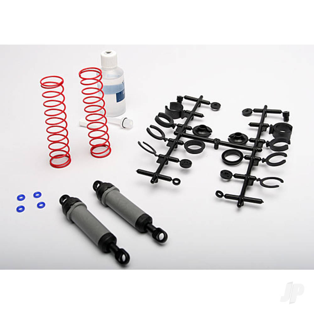 Traxxas Ultra shocks (grey) (XX-Long) (complete with spring pre-load spacers &amp; springs) (Rear) (2 pcs) TRX3762A