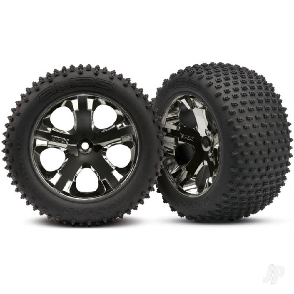 Traxxas Tyres and Wheels, Assembled Glued 2.8in (2 pcs) TRX3770A