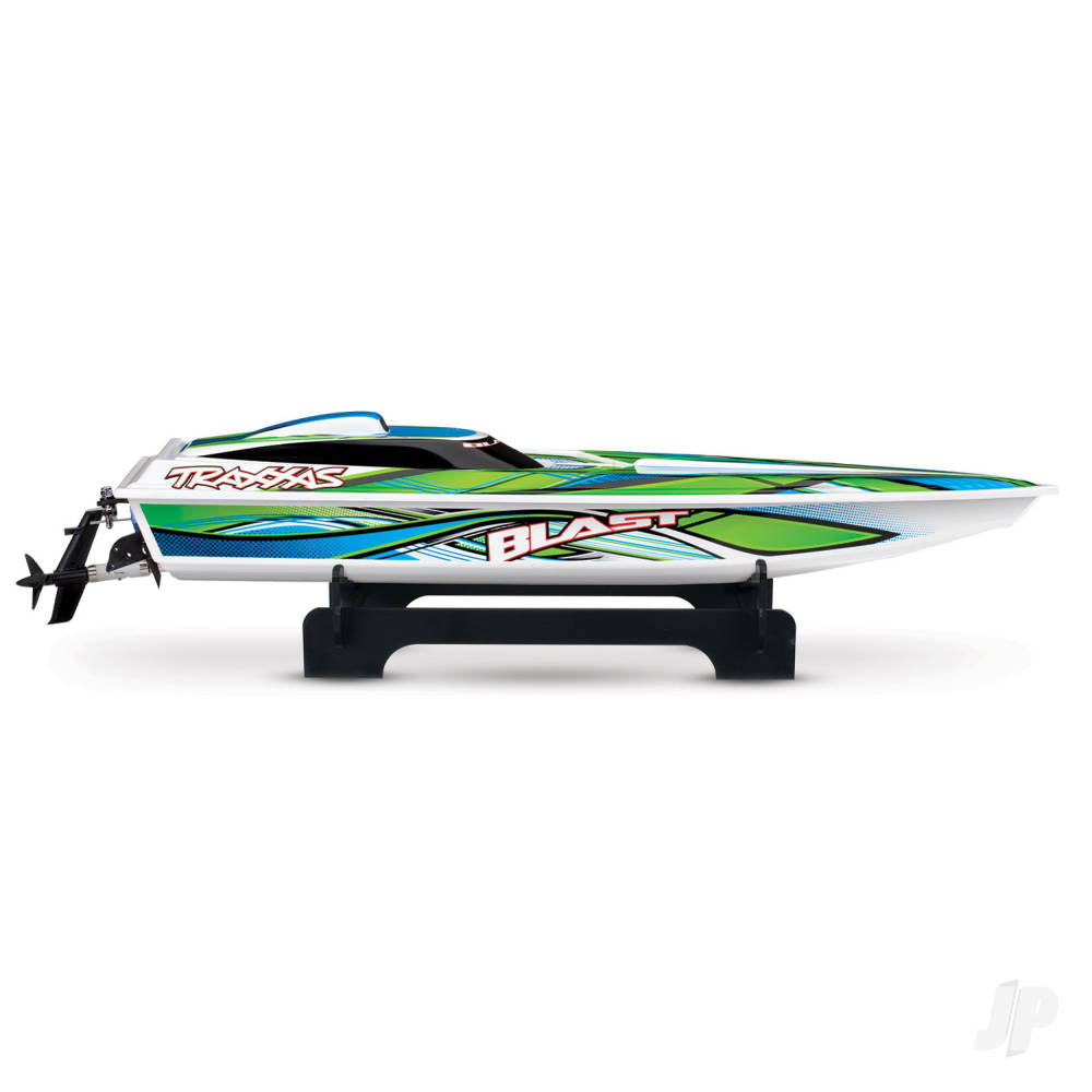 Traxxas Blast 1:10 High Performance Race Boat, Green (+ TQ 2-ch, Nautica E - TRX38104-8-GRN 2