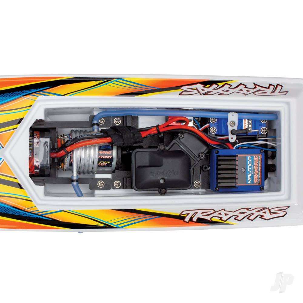 Traxxas Blast 1:10 High Performance Race Boat, Green (+ TQ 2-ch, Nautica E - TRX38104-8-GRN 5