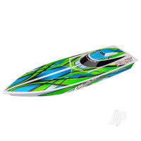 Traxxas Blast 1:10 High Performance Race Boat, Green (+ TQ 2-ch, Nautica E - TRX38104-8-GRN Main