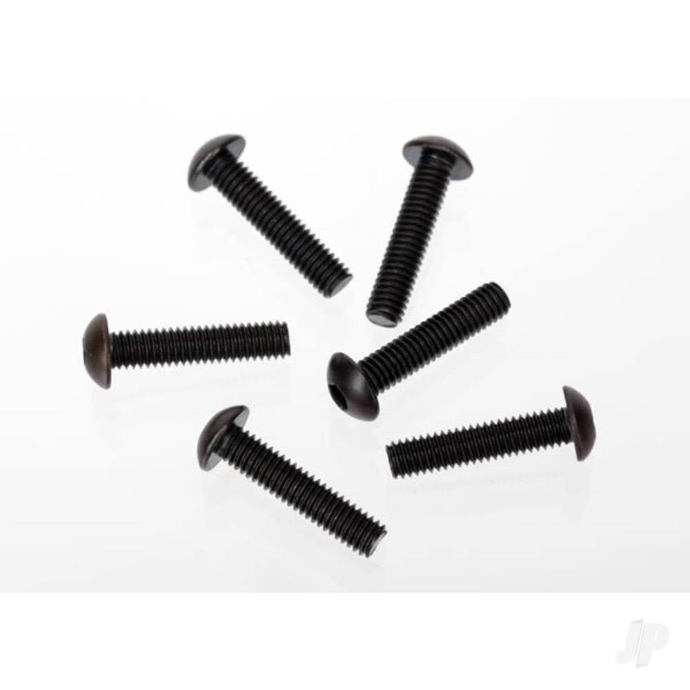 Traxxas Screws, 4x18mm button-head machine (hex drive) (6 pcs) TRX3929