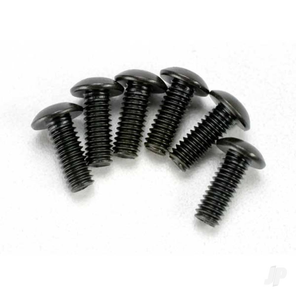 Traxxas Screws, 4x12mm button-head machine (hex drive) (6 pcs) TRX3937