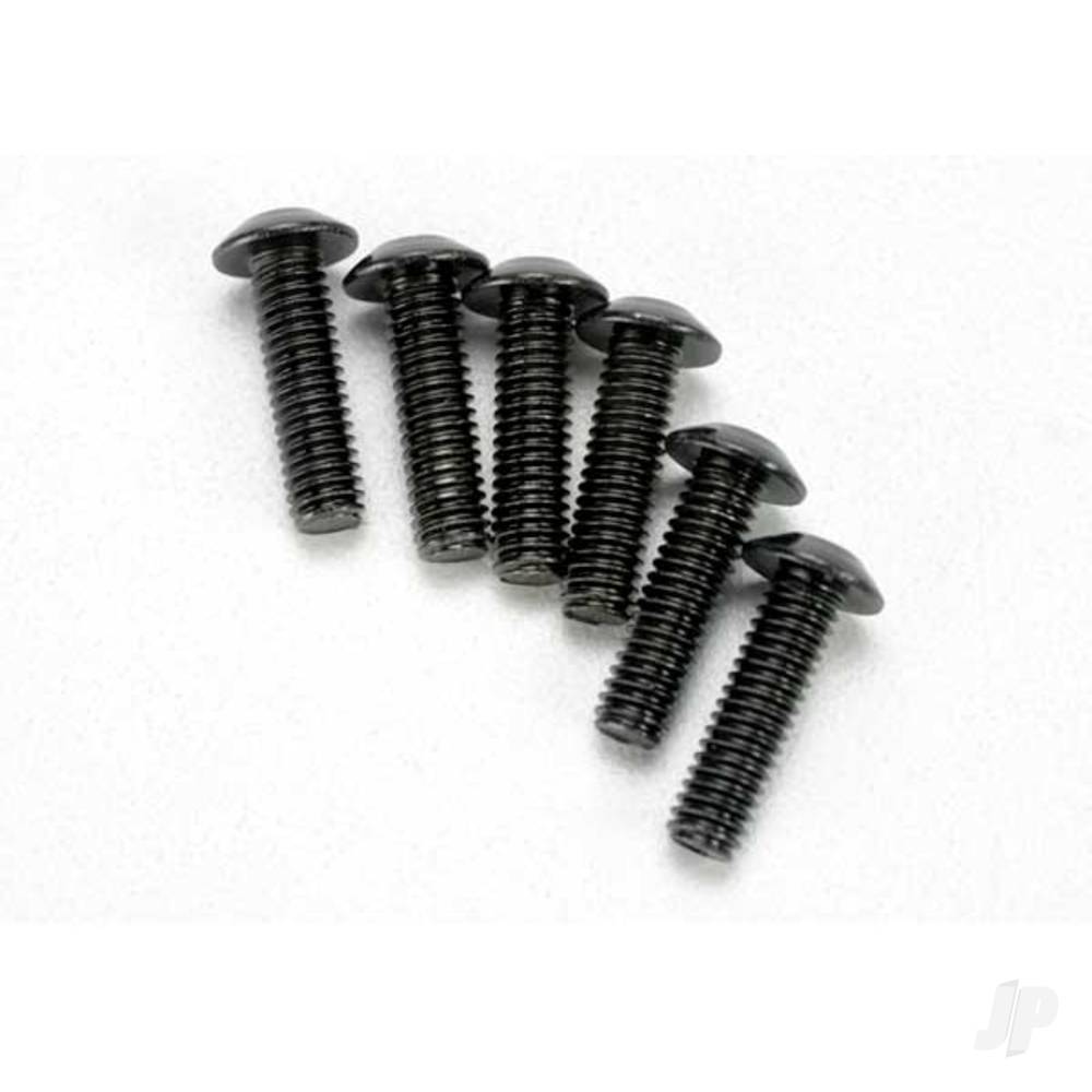 Traxxas Screws, 4x14mm button-head machine (hex drive) (6 pcs) TRX3938