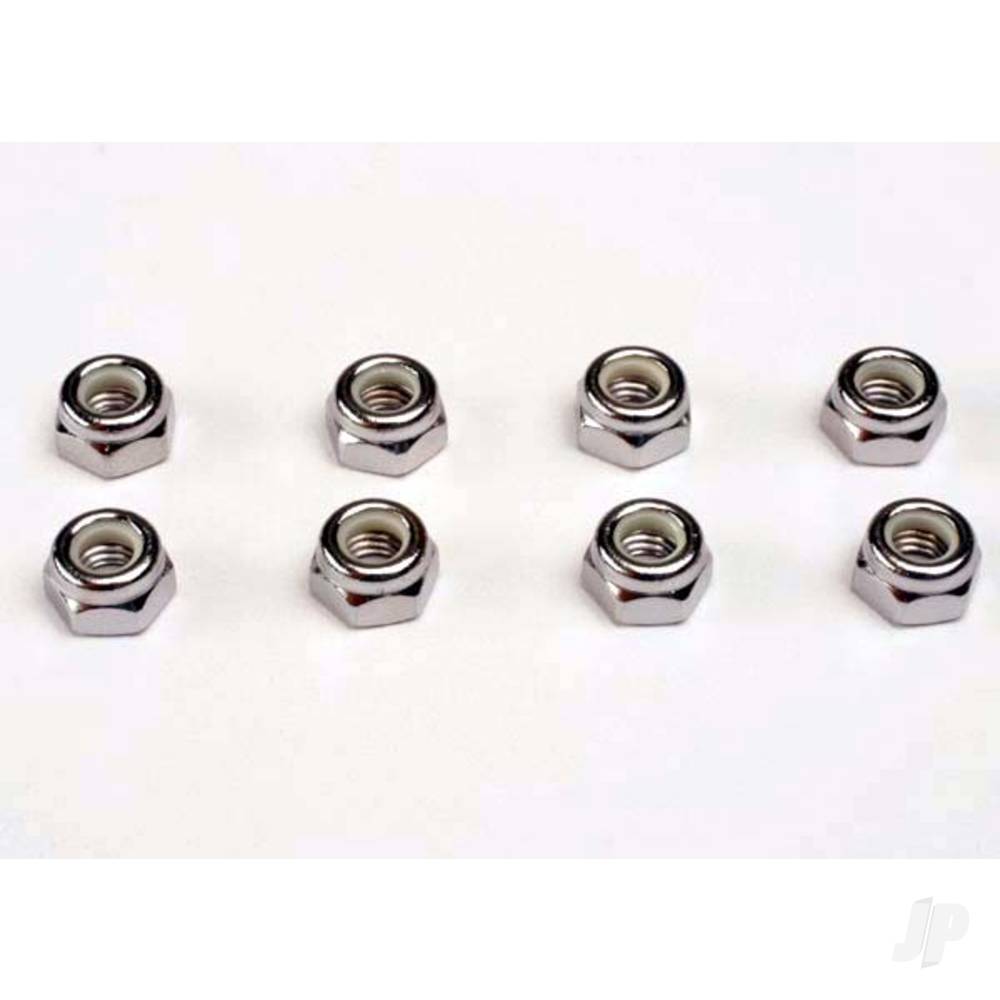 Traxxas Nuts, 5mm nylon locking (8 pcs) TRX4147