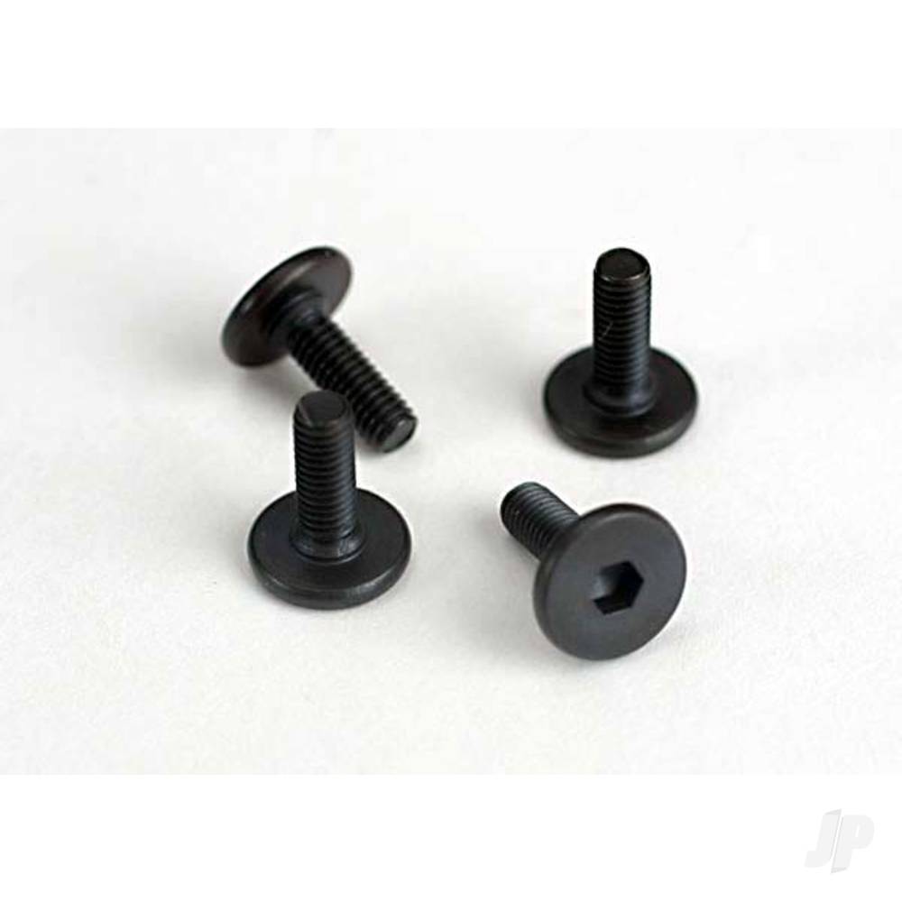 Traxxas Screws, 3x10mm flat-head machine (hex drive) (4 pcs) TRX4859