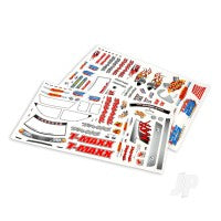 Traxxas Decal sheet, T-Maxx (use with 4911X Body) TRX4913