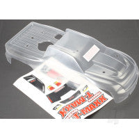 Traxxas Body, T-Maxx (Long wheelbase) (clear, requires painting) / window, lights decal sheet TRX4921