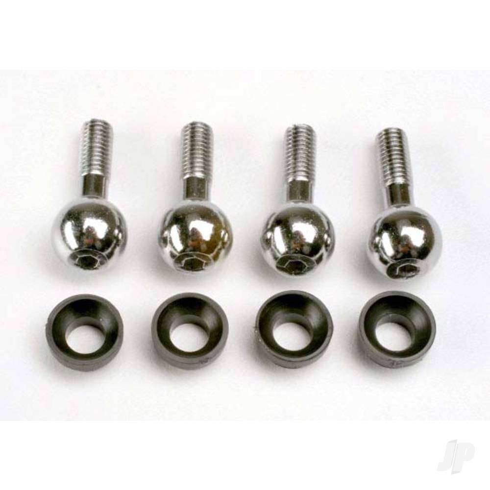 Traxxas Pivot balls (4 pcs) / pivot ball cap bushings (4 pcs) TRX4933