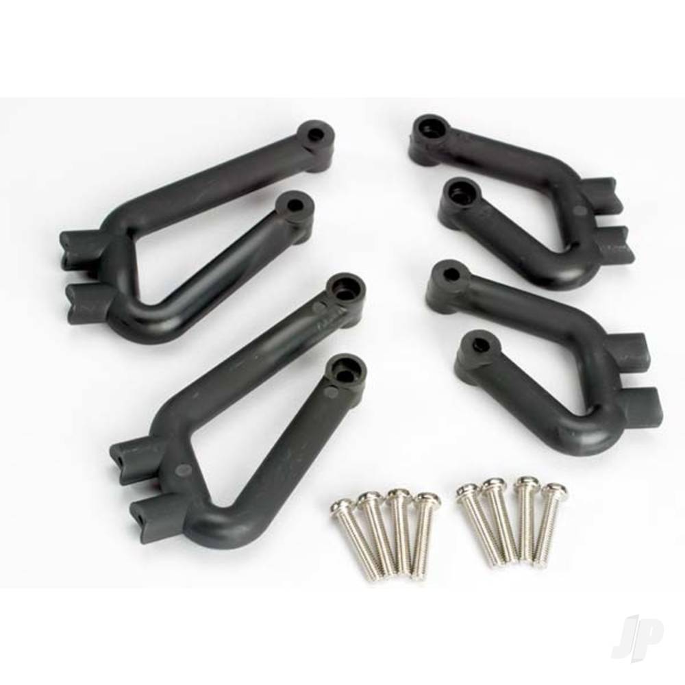 Traxxas Bumper mounts, Front (left & right) / bumper mounts, Rear (left & right) / 3x12mm RHM screws (8 pcs) TRX4936