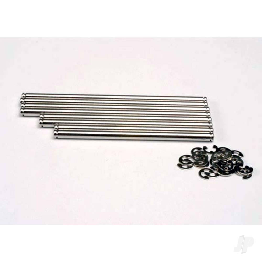 Traxxas Suspension pin Set, stainless Steel ( with E-clips) TRX4939X