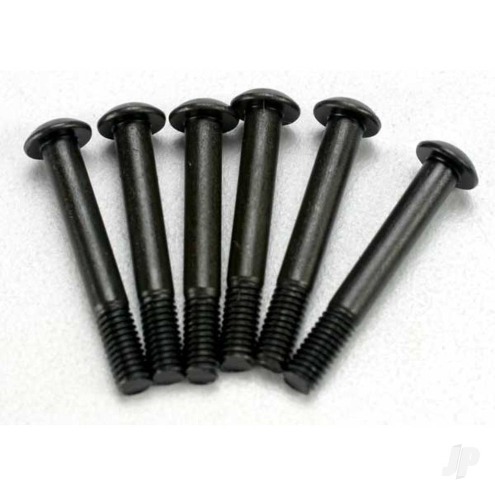 Traxxas Screws, 3x21mm button-head machine (hex drive) (partially threaded, Revo brake bolts) (6 pcs) TRX4978