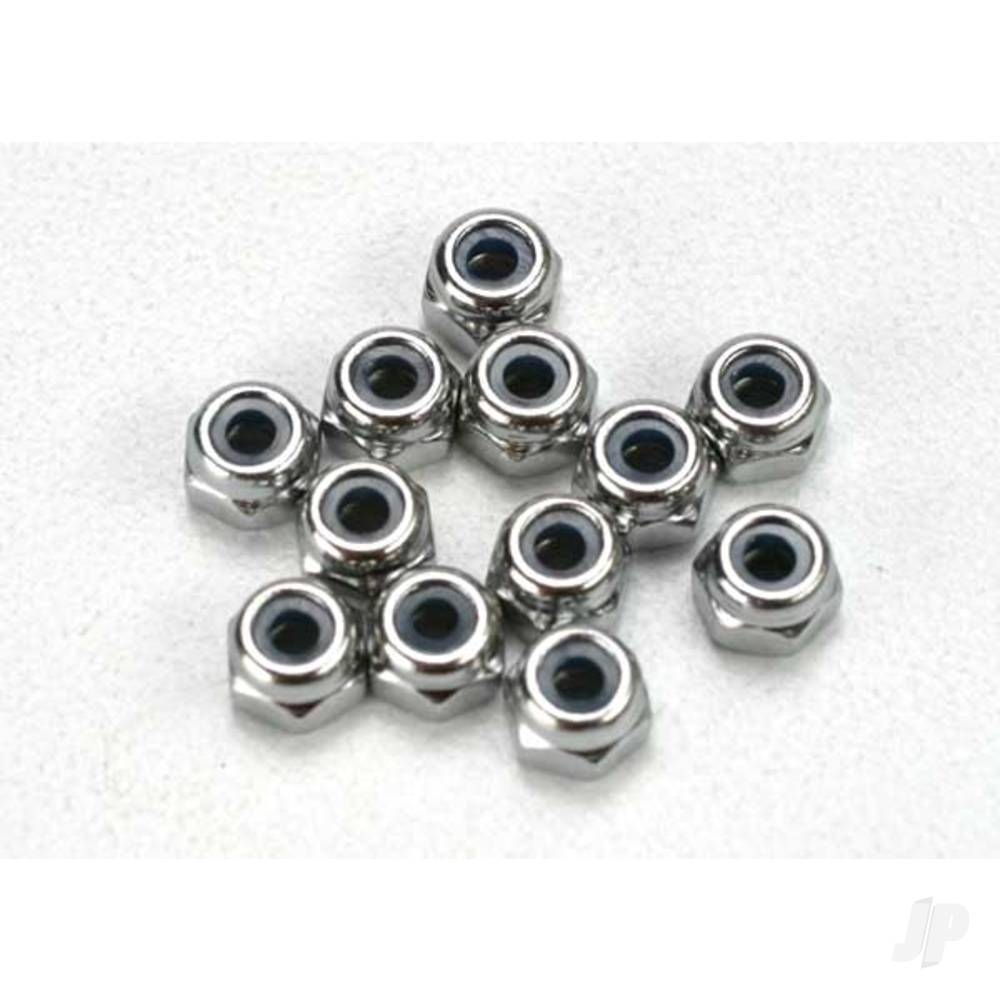 Traxxas Nuts, 2.5mm nylon locking (12 pcs) TRX5158