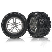 Traxxas Tyres and Wheels, Assembled Glued Talon Tyres (2 pcs) TRX5174A