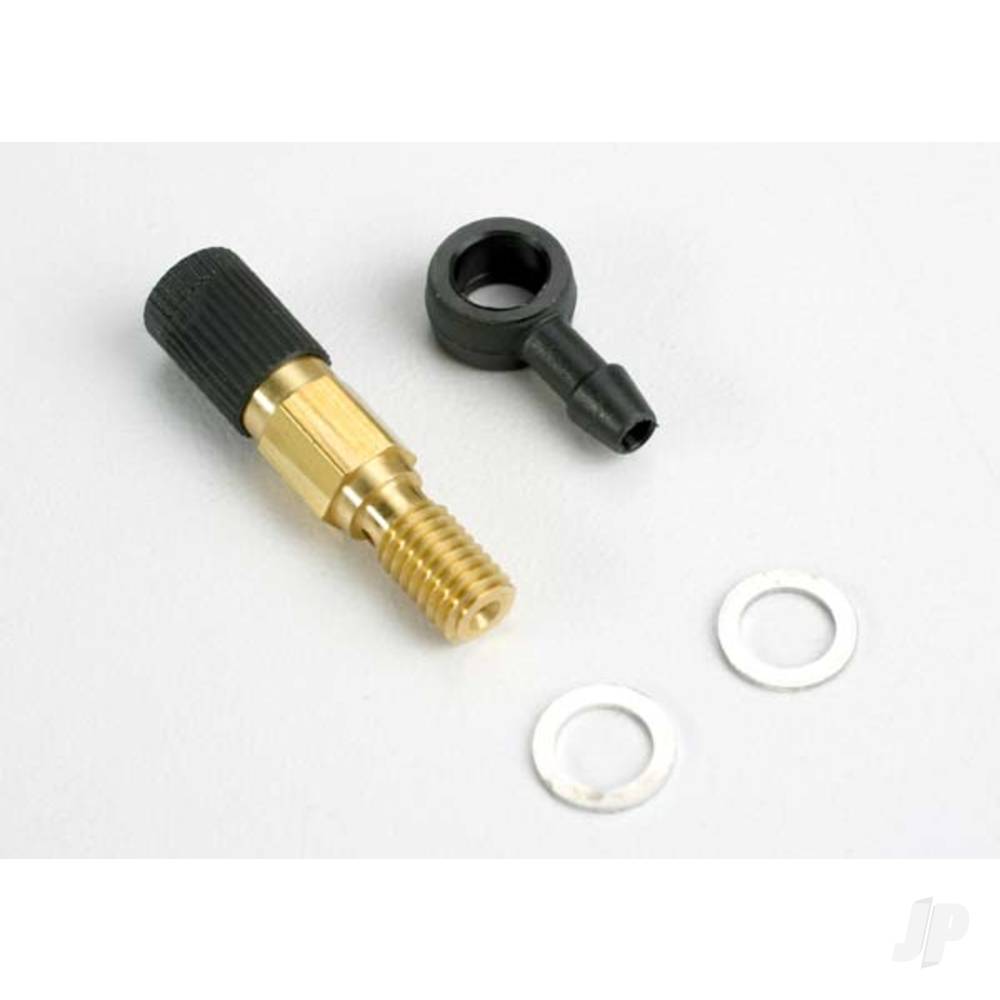 Traxxas Needle assembly, high-speed ( with fuel fitting) / 2.5x1.15mm O-ring (2 pcs) / 5.3x7.8x.6mm crush washer (2 pcs) (TRX 2.5, 2.5R) TRX5250