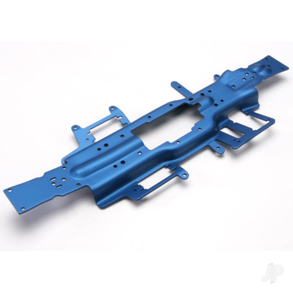 Traxxas Chassis, Revo 3.3 (extended 30mm) (3mm 6061-T6 aluminium) (anodised Blue) TRX5322X