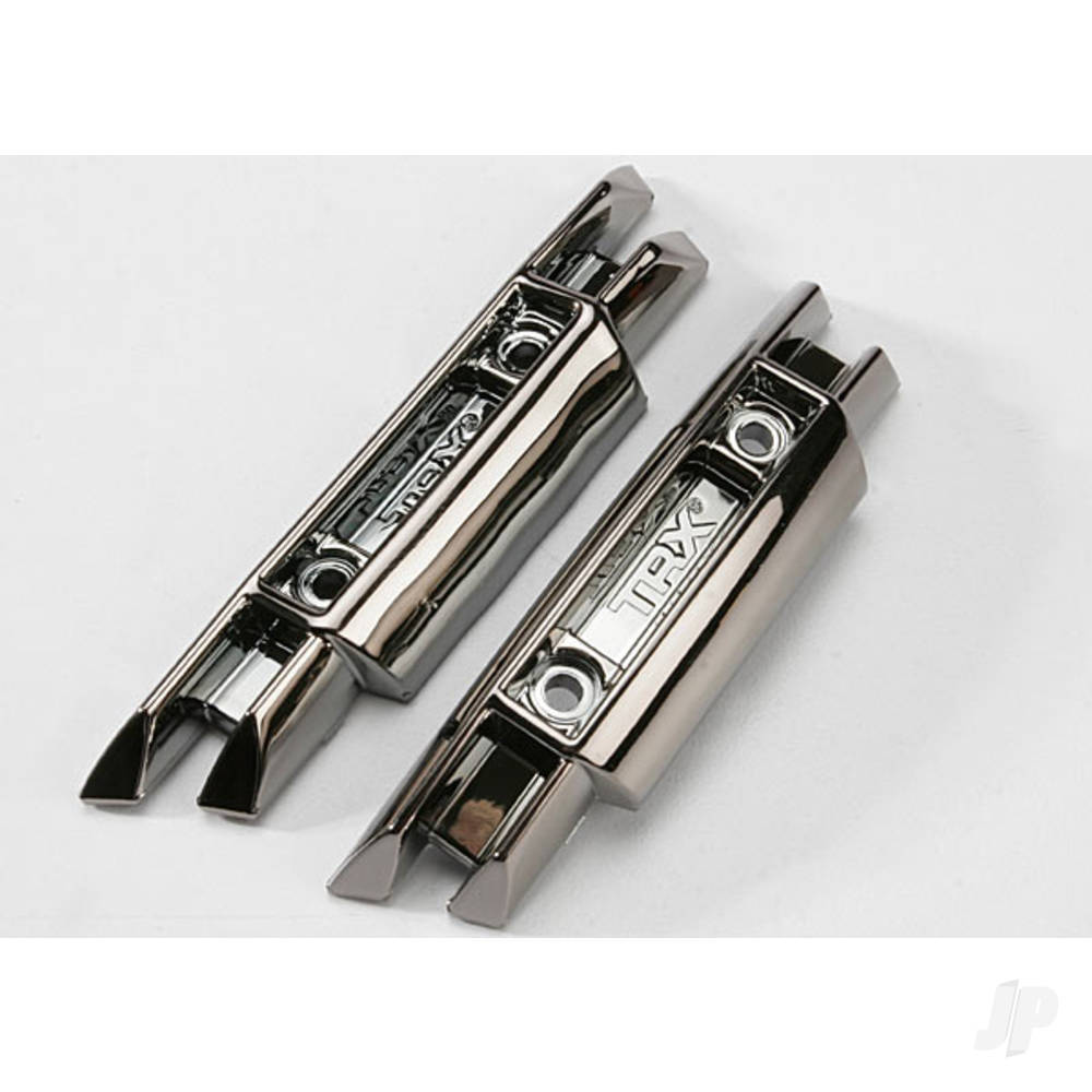 Traxxas Bumpers, Front and Rear (black chrome) TRX5335X