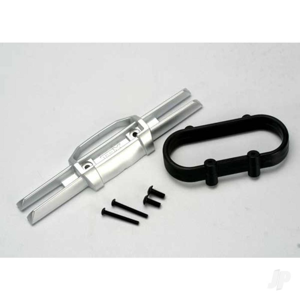 Traxxas Bumper, Rear / bumper mount, Rear / 4x10mm BCS (2 pcs) / 3x25mm BCS (2 pcs) TRX5336