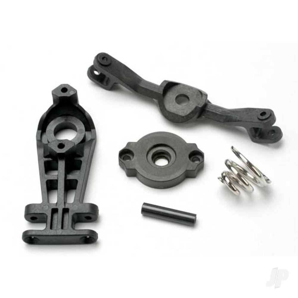 Traxxas Steering arm (upper &amp; lower) / servo saver / servo saver spring / steering arm shaft TRX5344