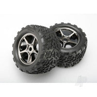 Traxxas Tyres and Wheels, Assembled Glued Talon Tyres (2 pcs) TRX5374X