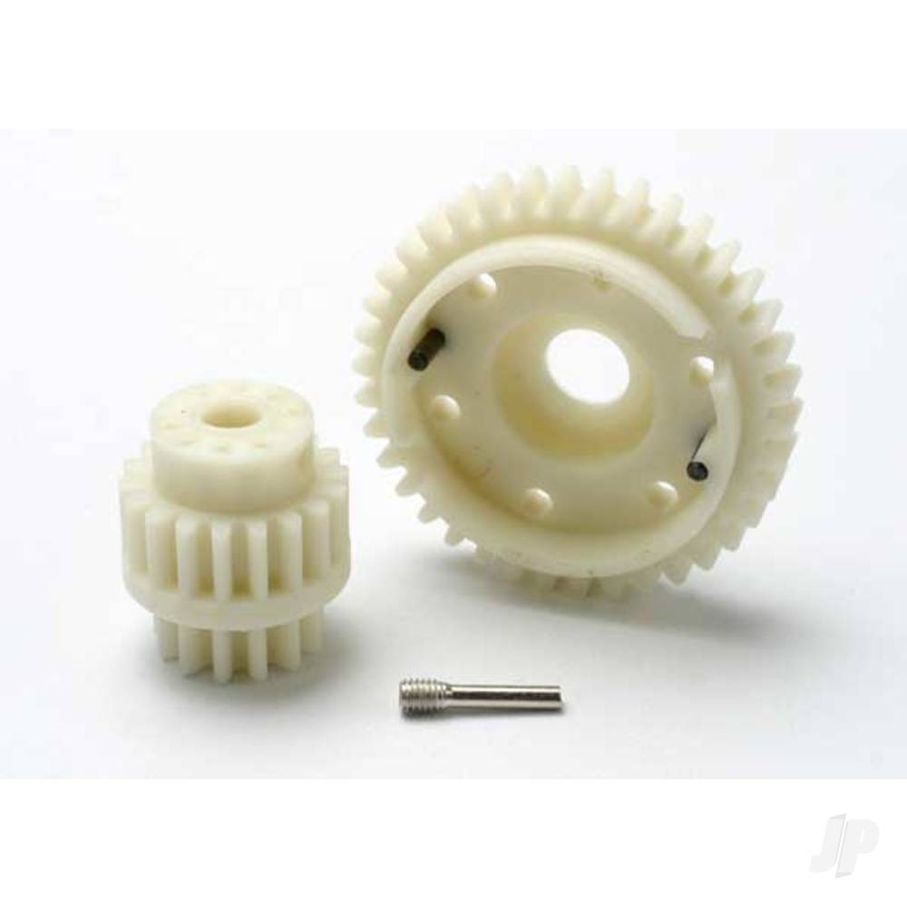 Traxxas Gear Set, 2-speed wide ratio (2nd speed gear 38T, 13T-18T input gears, hardware) TRX5384