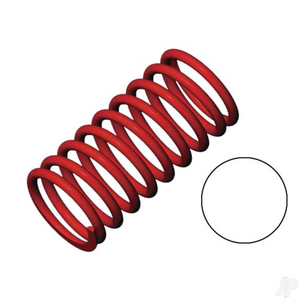 Traxxas Spring, shock (Red) (GTR) (2.9 rate white) (1 pair) TRX5436