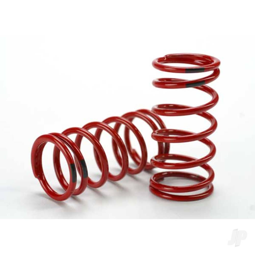 Traxxas Spring, shock (Red) (GTR) (4.4 rate black) (1 pair) TRX5441