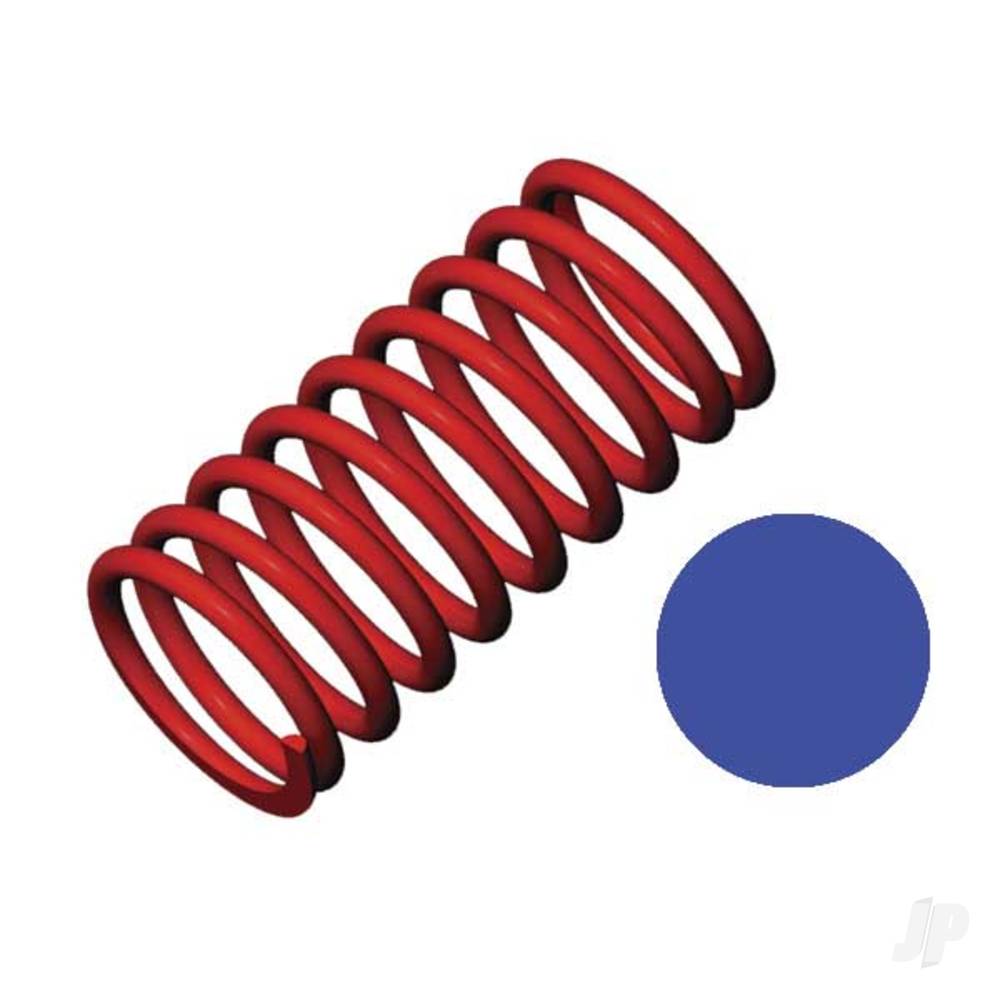 Traxxas Spring, shock (Red) (GTR) (5.9 rate Blue) (std. Rear 120mm) (1 pair) TRX5444