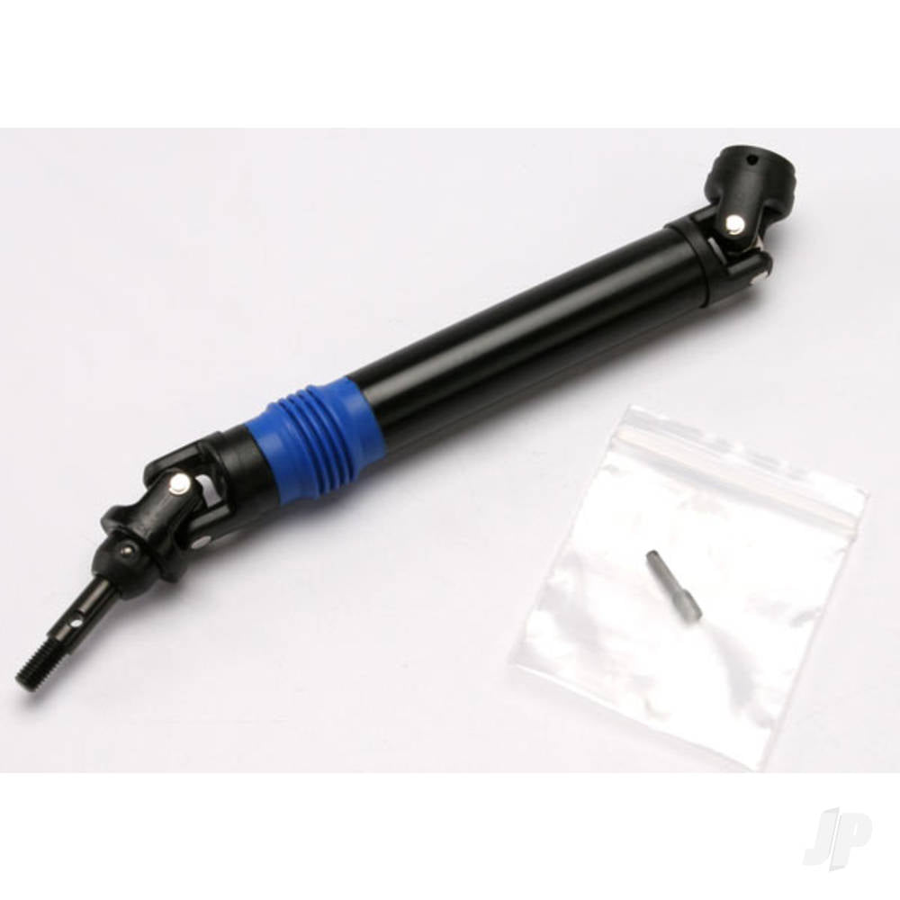 Traxxas Driveshaft assembly (1pc), left or right (fully assembled, ready to install) / 4x15mm screw pin (1pc) TRX5451X