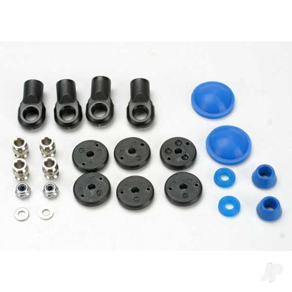 Traxxas Rebuild kit, GTR shock (x-rings, bump stops, bladders, all pistons, piston nuts, shock rod ends) renews 2 shocks TRX5462