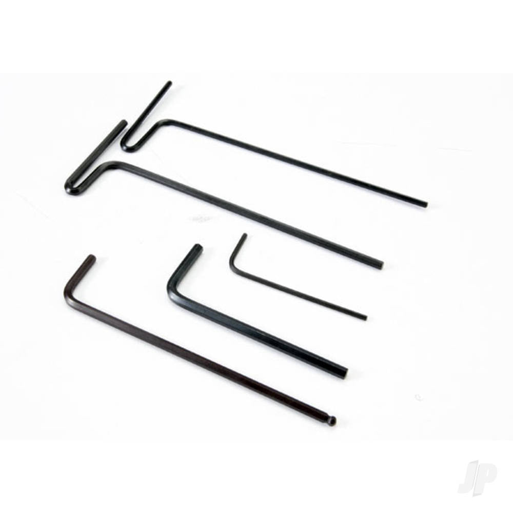 Traxxas Hex wrenches; 1.5mm, 2mm, 2.5mm, 3mm, 2.5mm ball TRX5476X