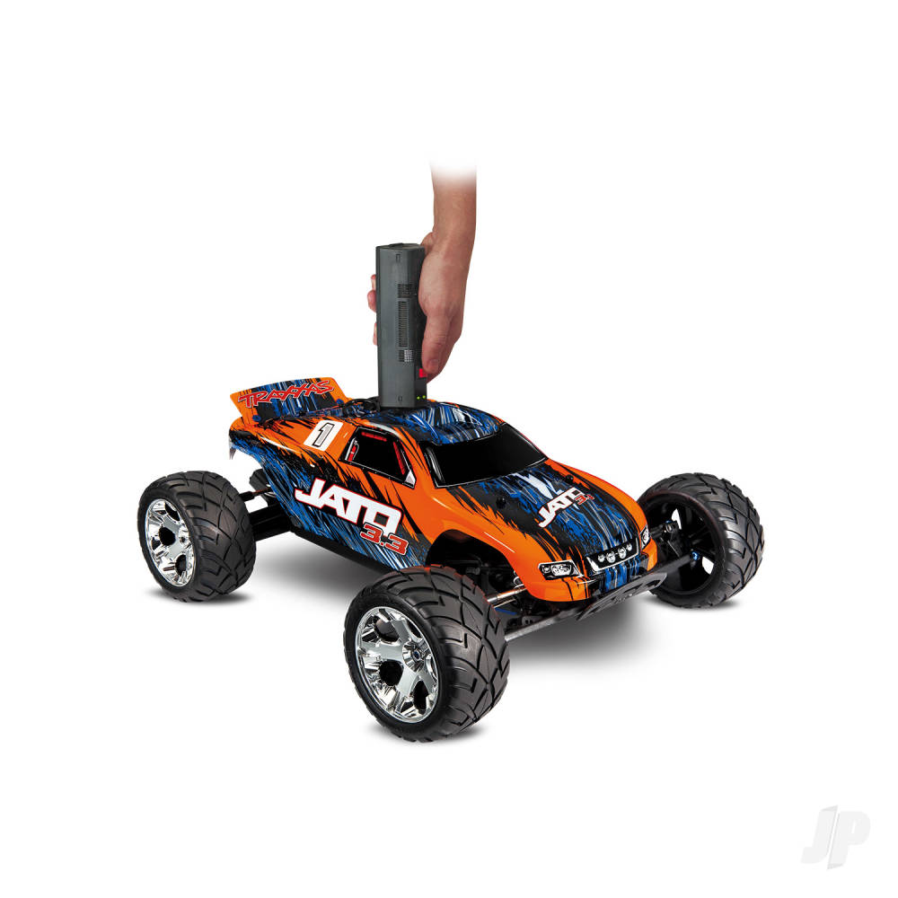 Traxxas RedX Jato 3.3 1:10 RTR 2WD 2-Speed Nitro Stadium Truck (+ TQi wire - TRX55077-3-REDX 19