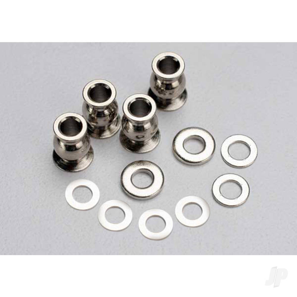 Traxxas Shim Set, 3x7x1mm (2 pcs), 3x6x0.5mm (4 pcs), 3x7x2mm (2 pcs) / hollow balls, captuRed (4 pcs) TRX5529