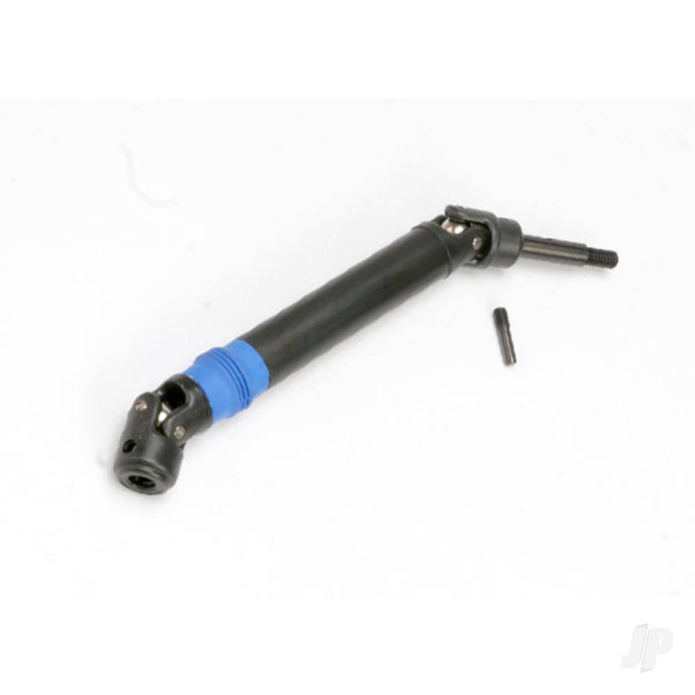 Traxxas Driveshaft assembly (1pc), left or right (fully assembled, ready to install) / M3 / 12.5mm yoke pin (1pc) TRX5551