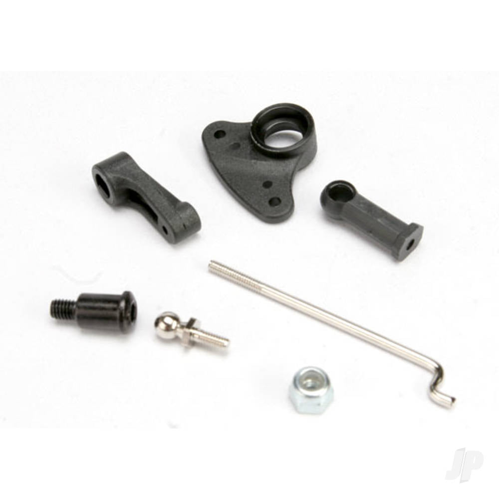 Traxxas Brake cam lever / linkage rod / bellcrank / 4mm ball screw (1pc) / 4mm ball cup (1pc) / 3.0NL (1pc) / 3X10 SS (1pc) TRX5567