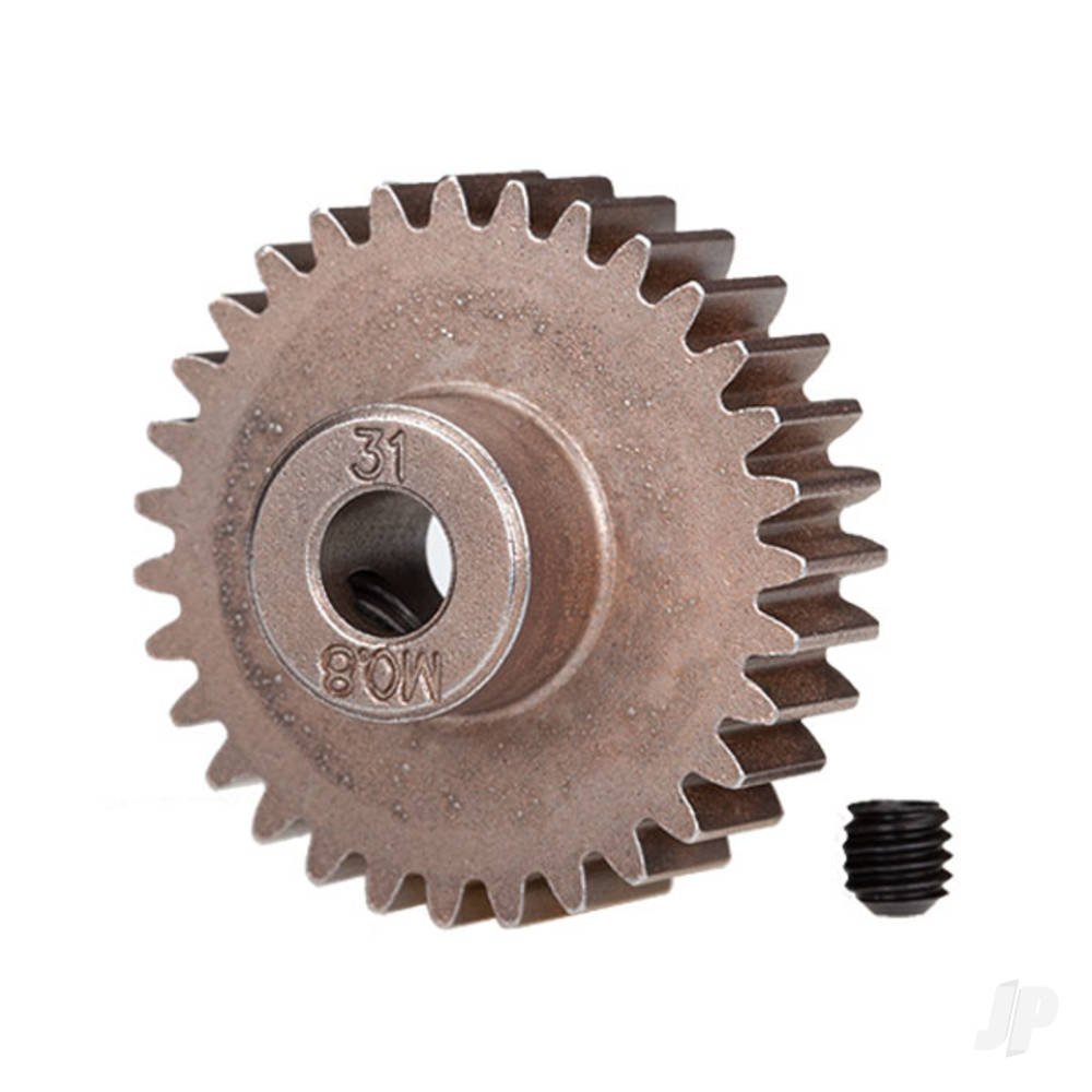 Traxxas 31-T Pinion Gear (0.8 metric pitch, compatible with 32-pitch) Set (fits 5mm shaft) TRX5638