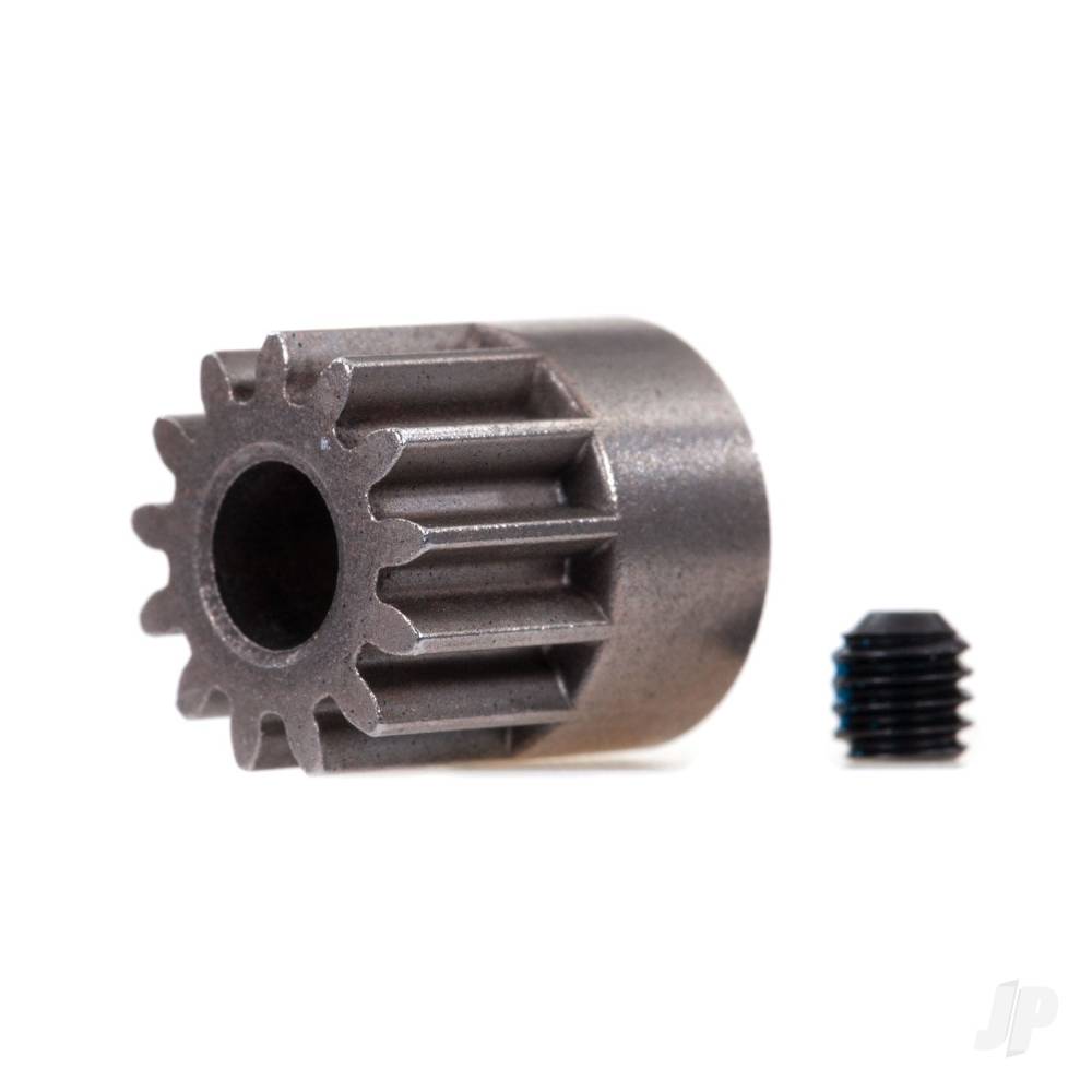 Traxxas Gear, 13-T Pinion (0.8 Metric Pitch, Compatible with 32-Pitch) (Fits 5mm Shaft) / Set Screw TRX5642