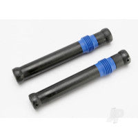 Traxxas Half shaft Set, Long (plastic parts only) (internal splined half shaft / external splined half shaft / rubber boot) (assembled with glued boot) (2 assemblies) TRX5656