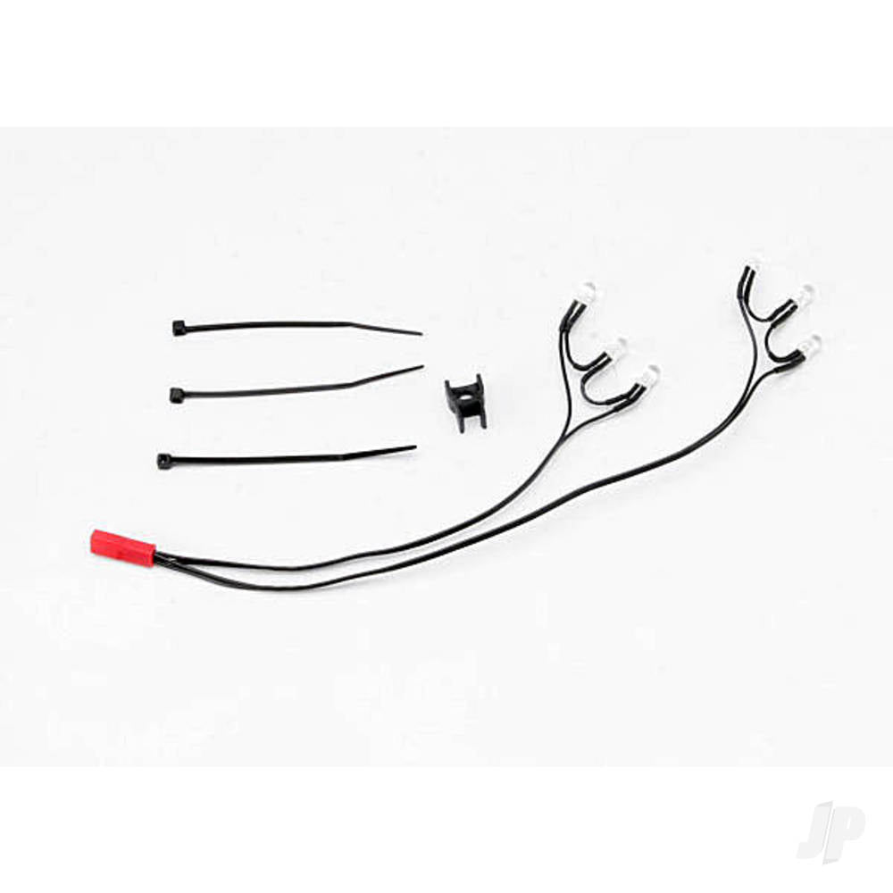 Traxxas LED lights, Rear harness (6 Red lights), Summit (1pc) / wire clip (1pc) TRX5688