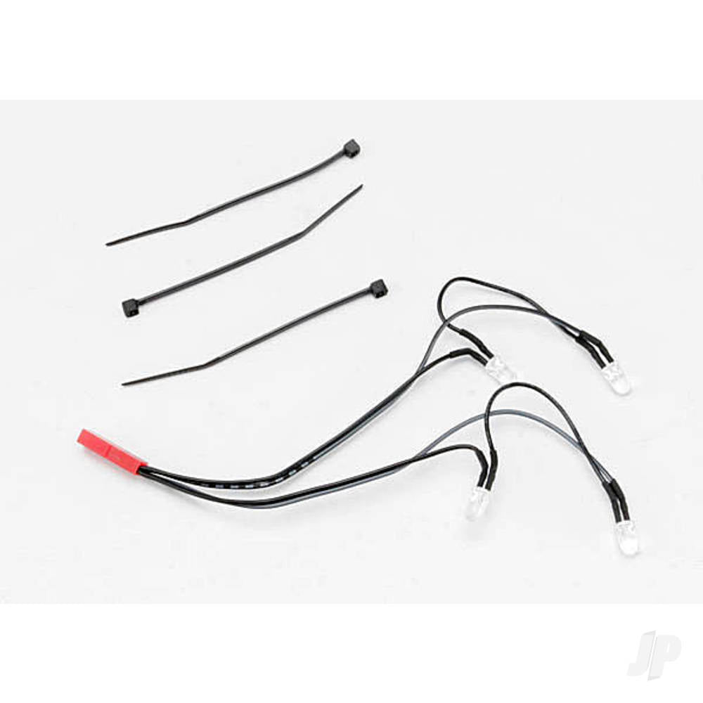 Traxxas LED lights, Front harness (4 clear lights), Summit TRX5689