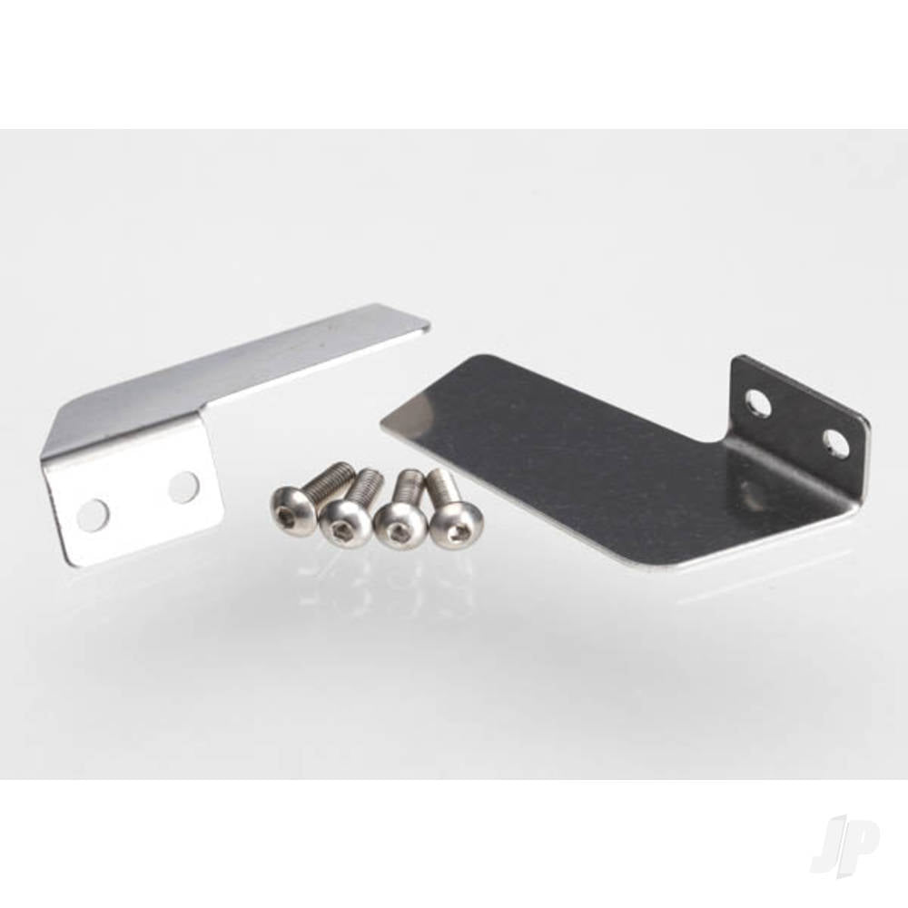 Traxxas Turn fins, left & right / 4x12mm BCS (stainless) (4 pcs) TRX5732