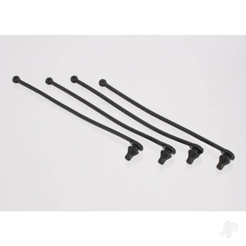 Traxxas Body clip retainer, black (4 pcs) TRX5750