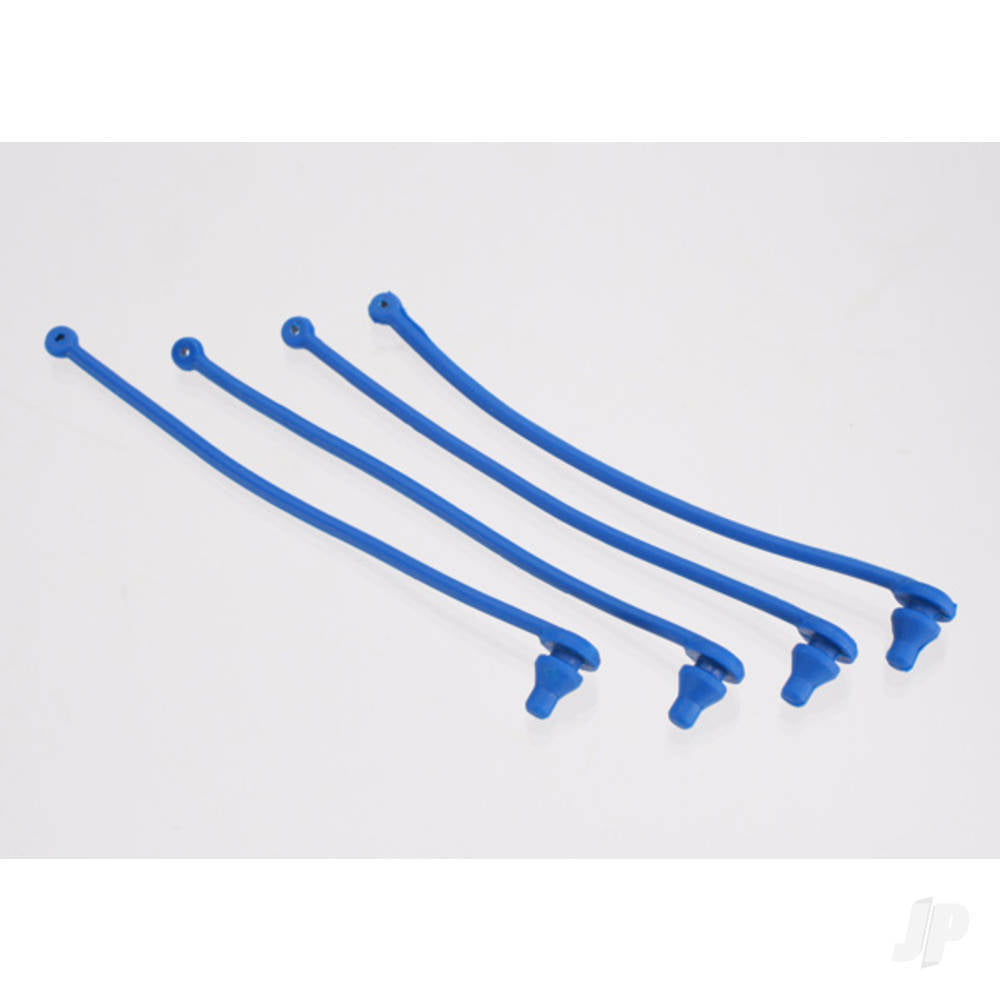 Traxxas Body clip retainer, Blue (4 pcs) TRX5751