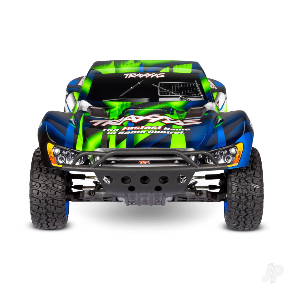 Traxxas Slash 1:10 2WD RTR Electric Short Course Truck, Green (+ TQ 2-ch,  - TRX58034-8-GRN 1